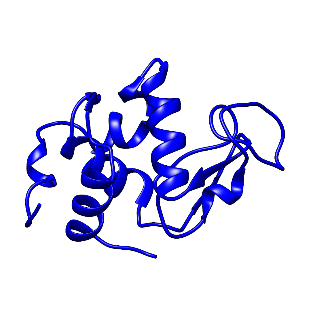 Crystal structure of a Protein in water environment